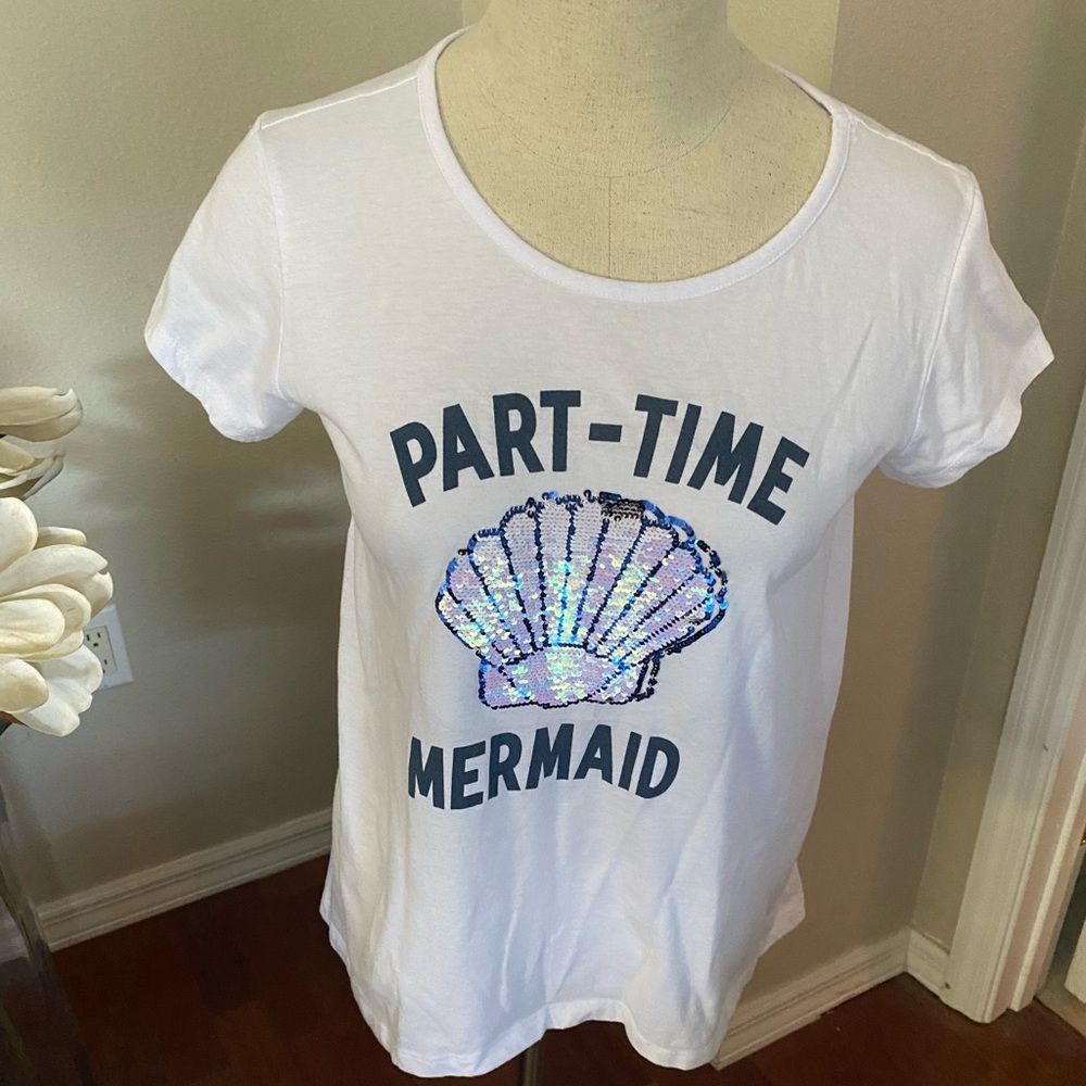 Part-Time Mermaid tee